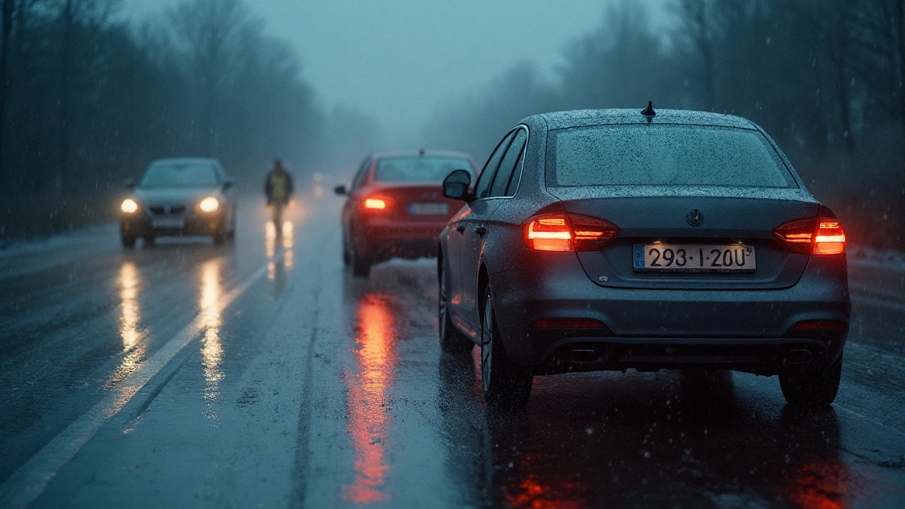 Факторы, влияющие на расстояние между автомобилями