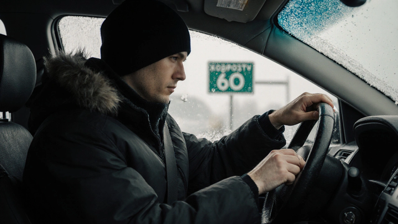 Кандидат вежливо напоминает инспектору о необходимости пристегнуться.