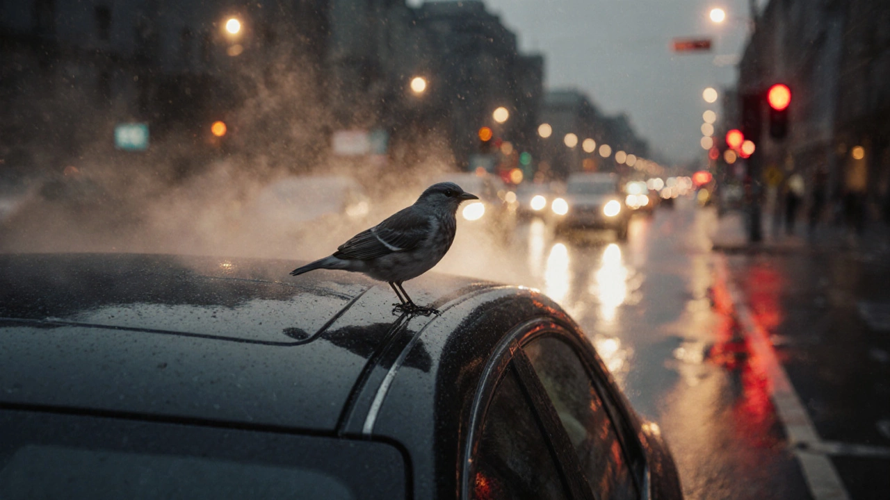 Что значит, если птица села на машину: правда и мифы с точки зрения ПДД