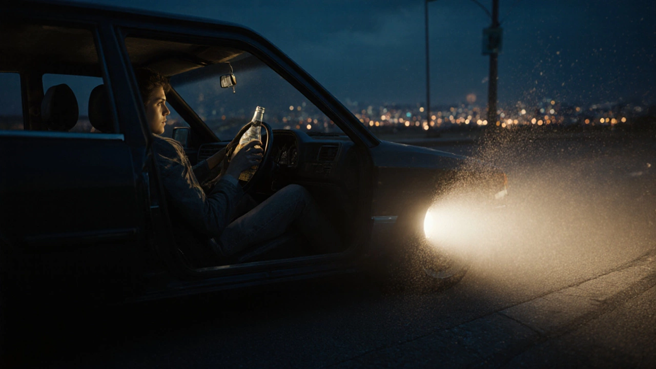 Можно ли пить в припаркованном автомобиле в 2024 году?