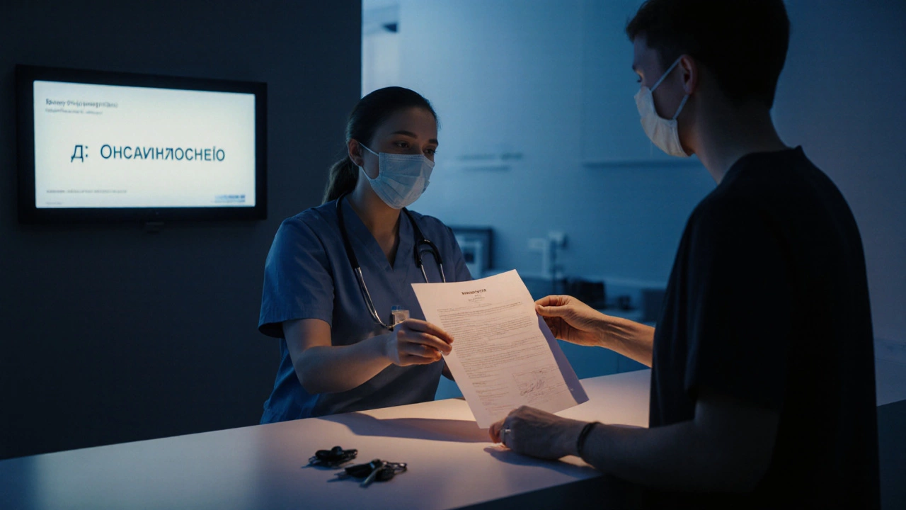 Пациент получает справку в частной клинике с подтверждением в государственной системе.