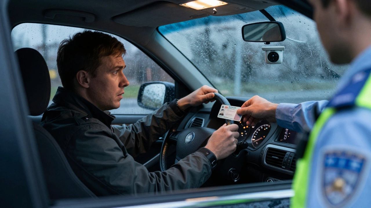 Почему забирают водительское удостоверение с категорией В?