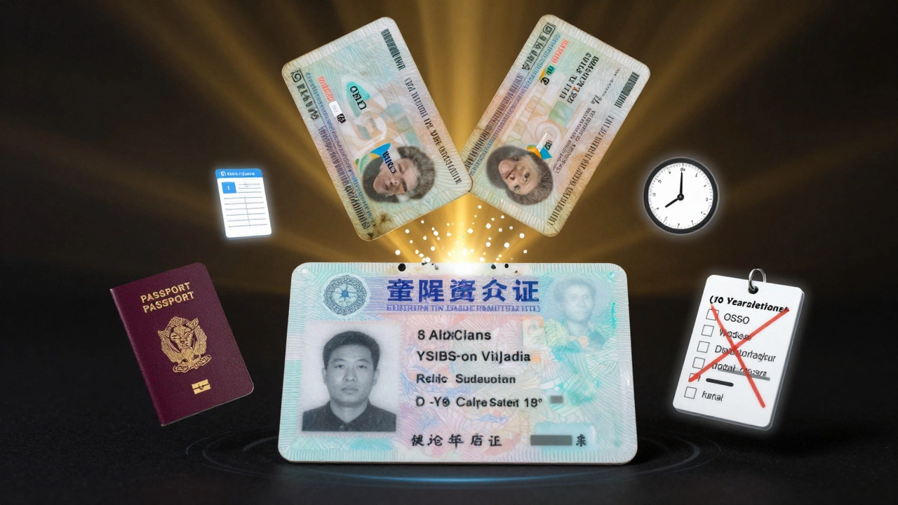 Старые права превращаются в цифровые частицы, из которых появляется новое водительское удостоверение.